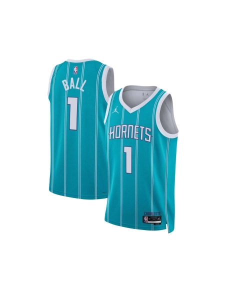 Unisex Charlotte Hornets LaMelo Ball Teal Swingman Jersey - Icon Edition,Charlotte Hornets,NBA,JERSEY with free shipping