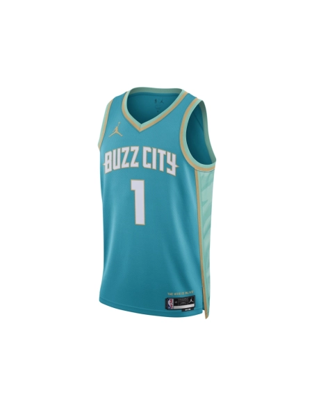 Unisex Charlotte Hornets LaMelo Ball Teal 2023 24 Swingman Jersey - City Edition,Charlotte Hornets,NBA,JERSEY with free shipping