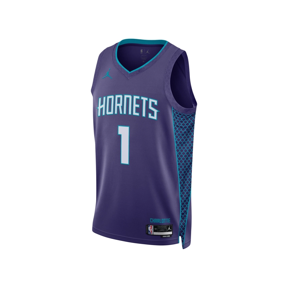 Unisex Charlotte Hornets LaMelo Ball Purple Swingman Jersey - Statement Edition,Charlotte Hornets,NBA,JERSEY with free shipping