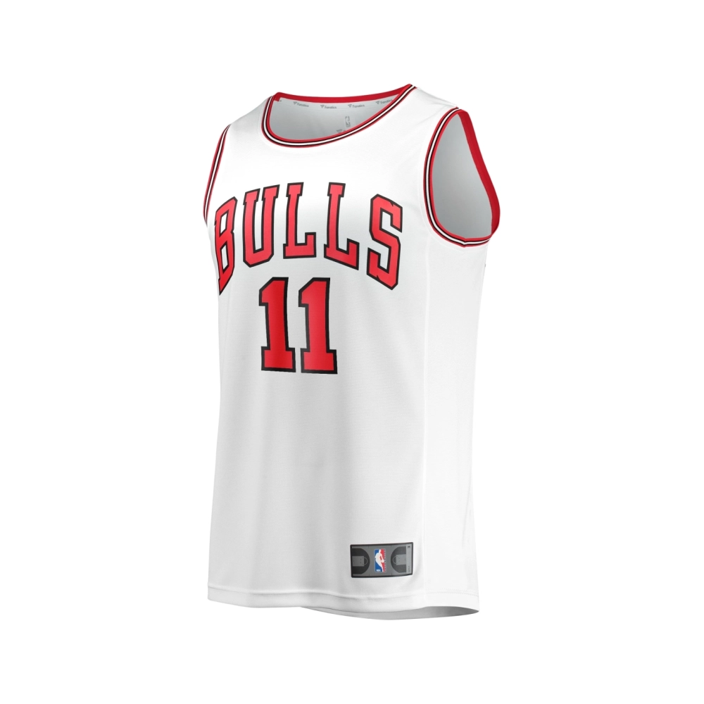 Mens Chicago Bulls DeMar DeRozan White Fast Break Replica Jersey - Association Edition,Chicago Bulls,NBA,JERSEY with free shippi
