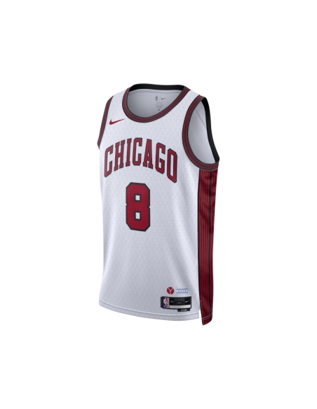 Unisex Chicago Bulls Zach LaVine White 2022 23 Swingman Jersey - City Edition,Chicago Bulls,NBA,JERSEY with free shipping