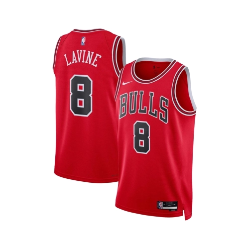 Unisex Chicago Bulls Zach LaVine Red Swingman Jersey - Icon Edition,Chicago Bulls,NBA,JERSEY with free shipping