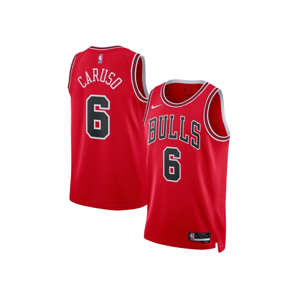 Unisex Chicago Bulls Alex Caruso Red Swingman Jersey - Icon Edition,Chicago Bulls,NBA,JERSEY with free shipping