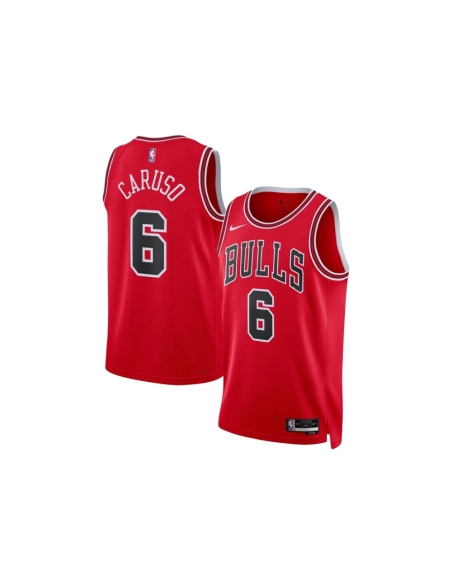 Unisex Chicago Bulls Alex Caruso Red Swingman Jersey - Icon Edition,Chicago Bulls,NBA,JERSEY with free shipping