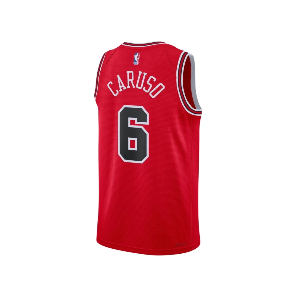 Unisex Chicago Bulls Alex Caruso Red Swingman Jersey - Icon Edition,Chicago Bulls,NBA,JERSEY with free shipping