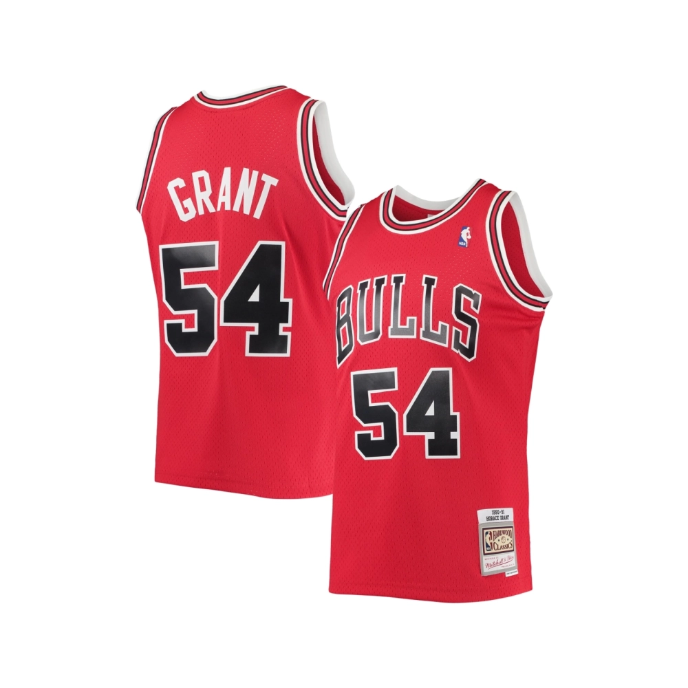 Mens Chicago Bulls Horace Grant Red 1990 91 Throwback Dark Swingman Jersey,Chicago Bulls,NBA,JERSEY with free shipping