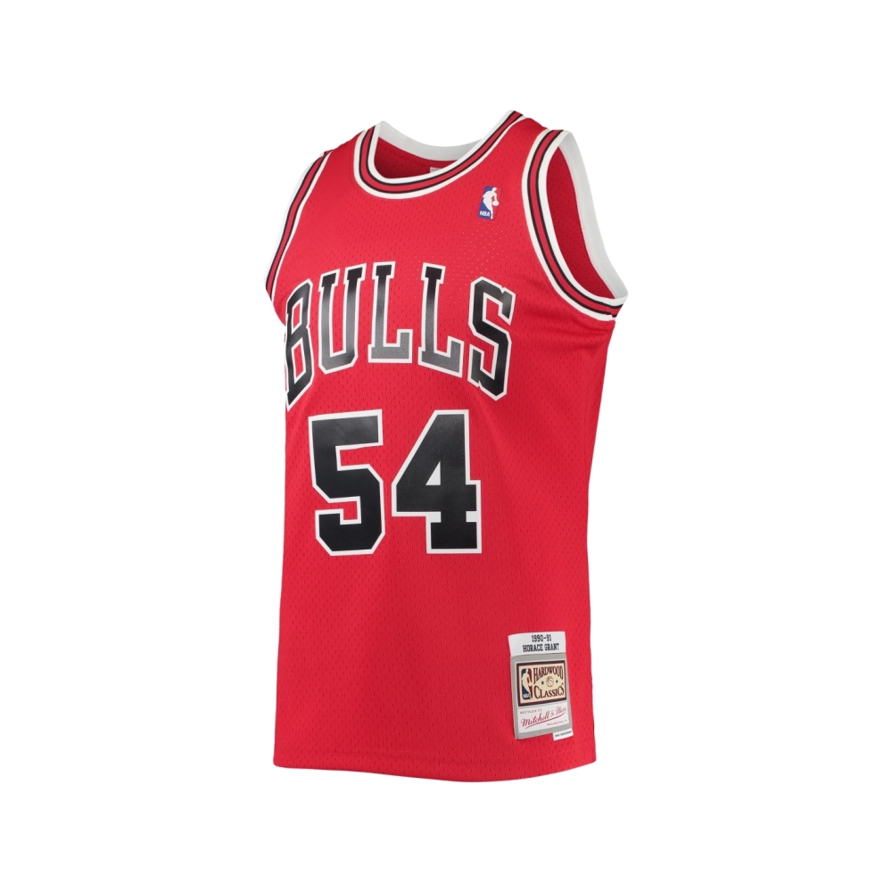 Mens Chicago Bulls Horace Grant Red 1990 91 Throwback Dark Swingman Jersey,Chicago Bulls,NBA,JERSEY with free shipping