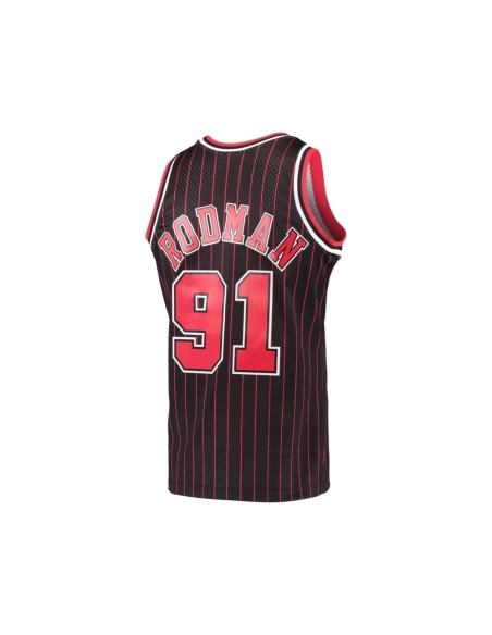 Mens Chicago Bulls Dennis Rodman Black Hardwood Classics Swingman Jersey,Chicago Bulls,NBA,JERSEY with free shipping
