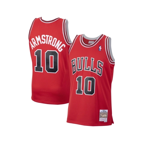 Mens Chicago Bulls B. J. Armstrong Red 2001 02 Hardwood Classics Swingman Jersey,Chicago Bulls,NBA,JERSEY with free shipping