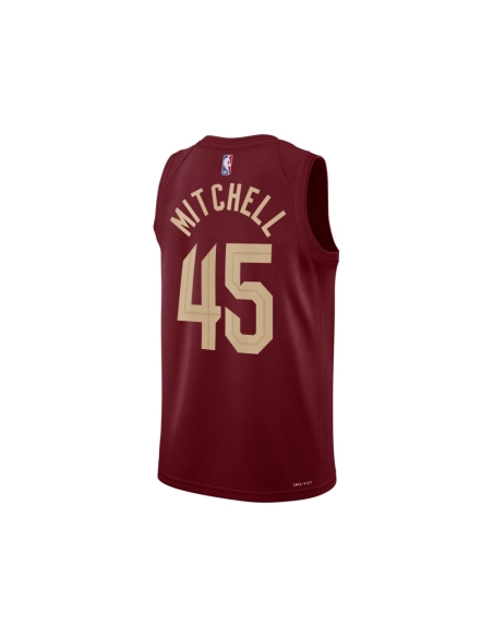 Unisex Cleveland Cavaliers Donovan Mitchell Wine Swingman Jersey - Icon Edition,Cleveland Cavaliers,NBA,JERSEY with free shippin
