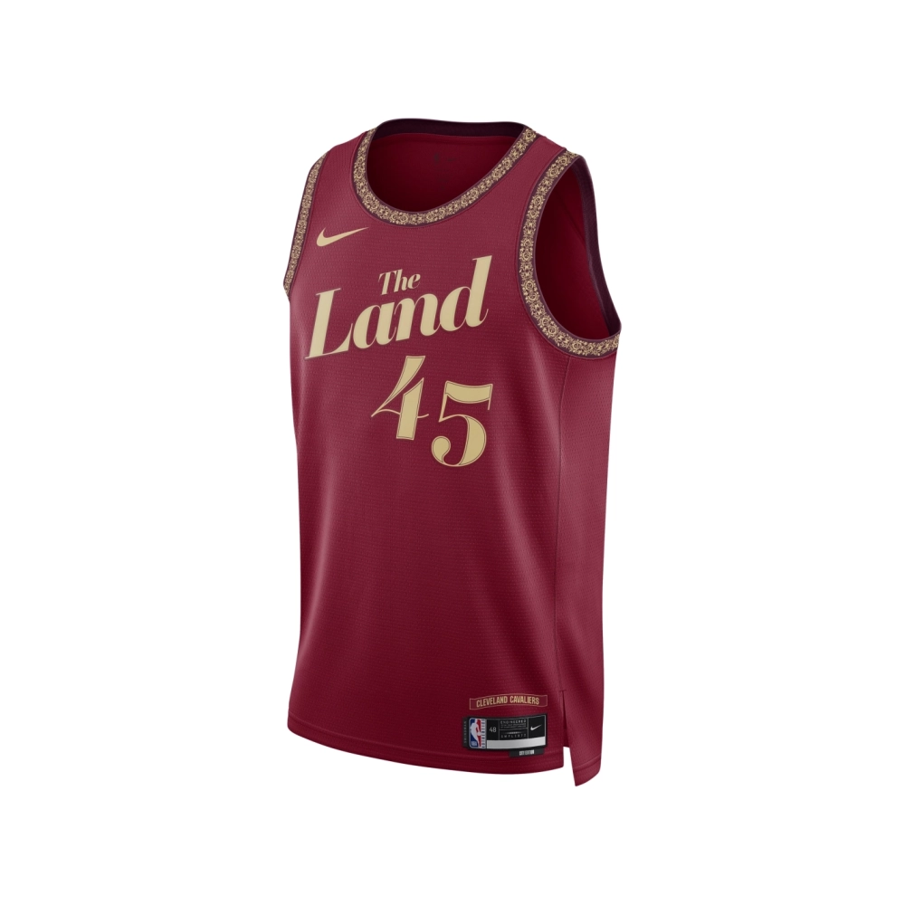 Unisex Cleveland Cavaliers Donovan Mitchell Wine 2023 24 Swingman Jersey - City Edition,Cleveland Cavaliers,NBA,JERSEY with free