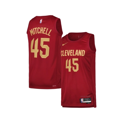 Mens Cleveland Cavaliers Donovan Mitchell Wine Swingman Jersey - Icon Edition,Cleveland Cavaliers,NBA,JERSEY with free shipping
