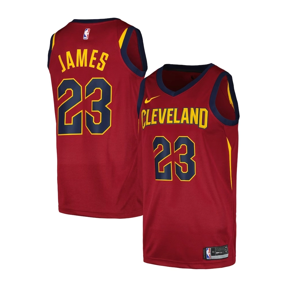 LeBron James Cleveland Cavaliers Swingman Player Jersey Wine,Cleveland Cavaliers,NBA,JERSEY with free shipping