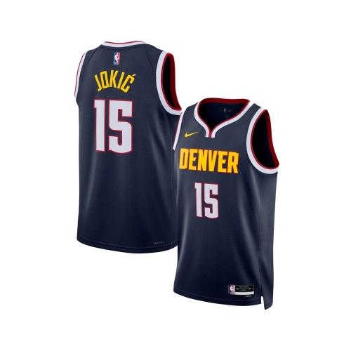 Unisex Denver Nuggets Nikola Jokic Navy Swingman Jersey - Icon Edition,Denver Nuggets,NBA,JERSEY with free shipping