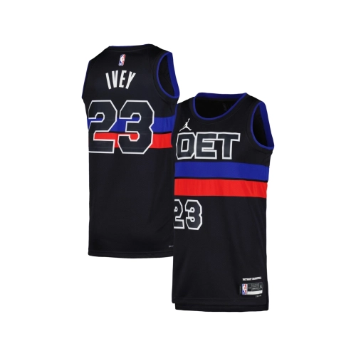 Unisex Detroit Pistons Jaden Ivey Black Swingman Jersey - Statement Edition,Detroit Pistons,NBA,JERSEY with free shipping