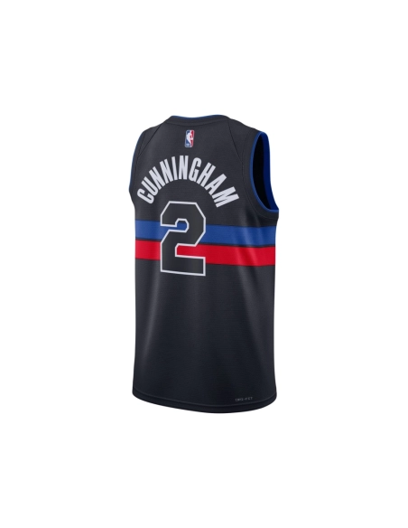 Unisex Detroit Pistons Cade Cunningham Black Swingman Jersey - Statement Edition,Detroit Pistons,NBA,JERSEY with free shipping