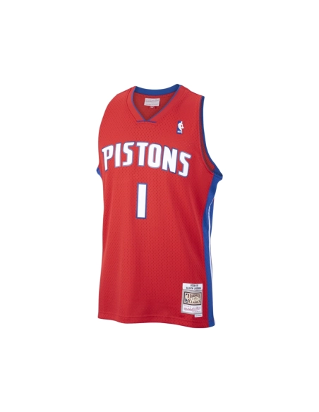 Mens Detroit Pistons Allen Iverson Red 2008 09 Hardwood Classics Swingman Jersey,Detroit Pistons,NBA,JERSEY with free shipping