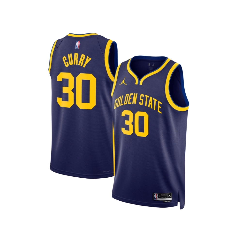 Unisex Golden State Warriors Stephen Curry Navy Swingman Jersey - Statement Edition,Golden State Warriors,NBA,JERSEY with free s