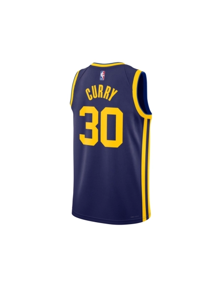 Unisex Golden State Warriors Stephen Curry Navy Swingman Jersey - Statement Edition,Golden State Warriors,NBA,JERSEY with free s