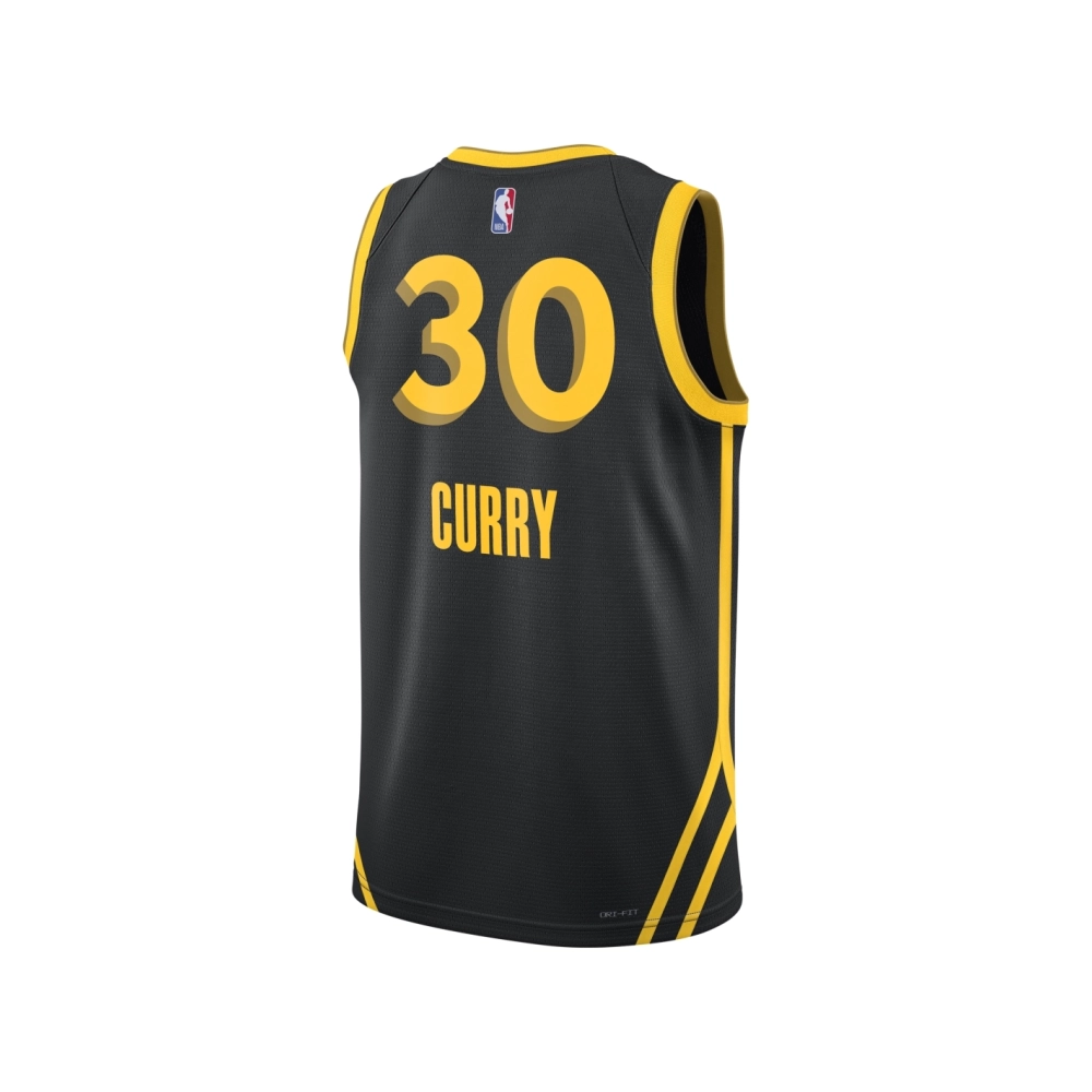 Unisex Golden State Warriors Stephen Curry Black 2023 24 Swingman Jersey - City Edition,Golden State Warriors,NBA,JERSEY with fr