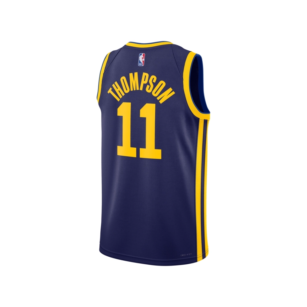Unisex Golden State Warriors Klay Thompson Navy Swingman Jersey - Statement Edition,Golden State Warriors,NBA,JERSEY with free s