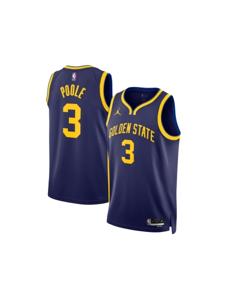 Unisex Golden State Warriors Jordan Poole Navy Swingman Jersey - Statement Edition,Golden State Warriors,NBA,JERSEY with free sh