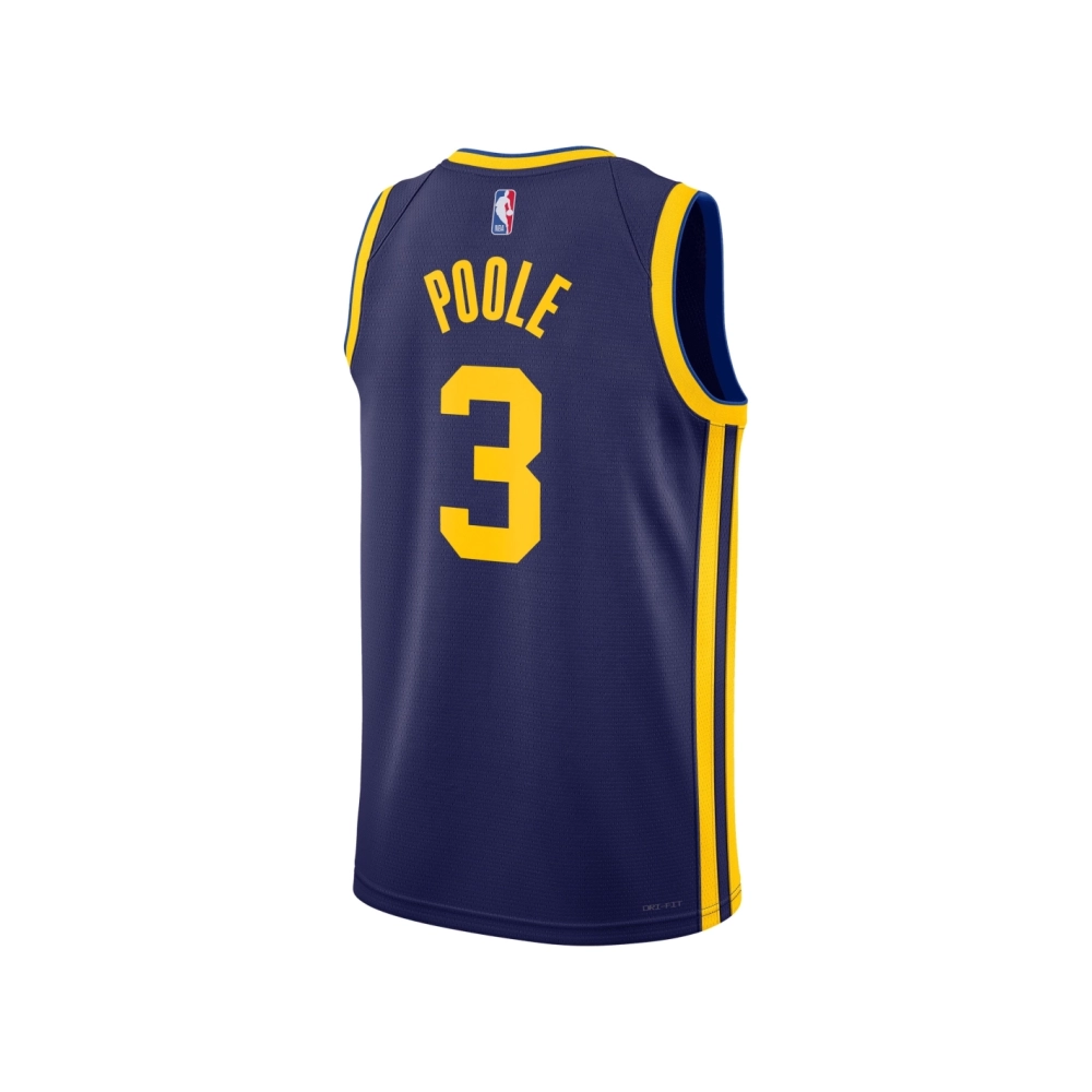 Unisex Golden State Warriors Jordan Poole Navy Swingman Jersey - Statement Edition,Golden State Warriors,NBA,JERSEY with free sh