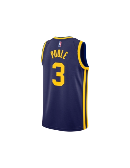 Unisex Golden State Warriors Jordan Poole Navy Swingman Jersey - Statement Edition,Golden State Warriors,NBA,JERSEY with free sh