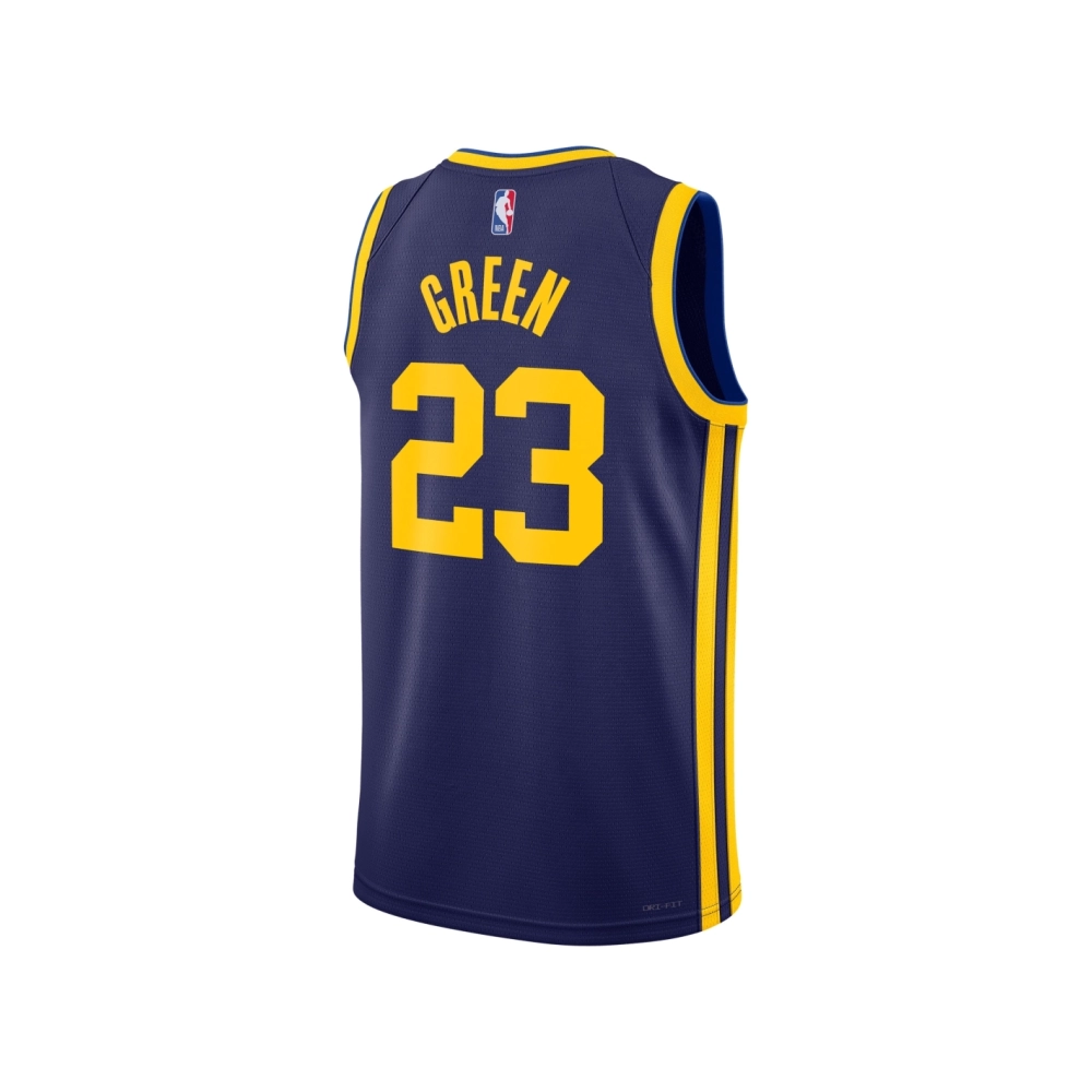 Unisex Golden State Warriors Draymond Green Navy Swingman Jersey - Statement Edition,Golden State Warriors,NBA,JERSEY with free 