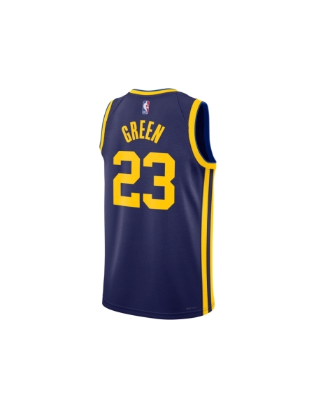 Unisex Golden State Warriors Draymond Green Navy Swingman Jersey - Statement Edition,Golden State Warriors,NBA,JERSEY with free 