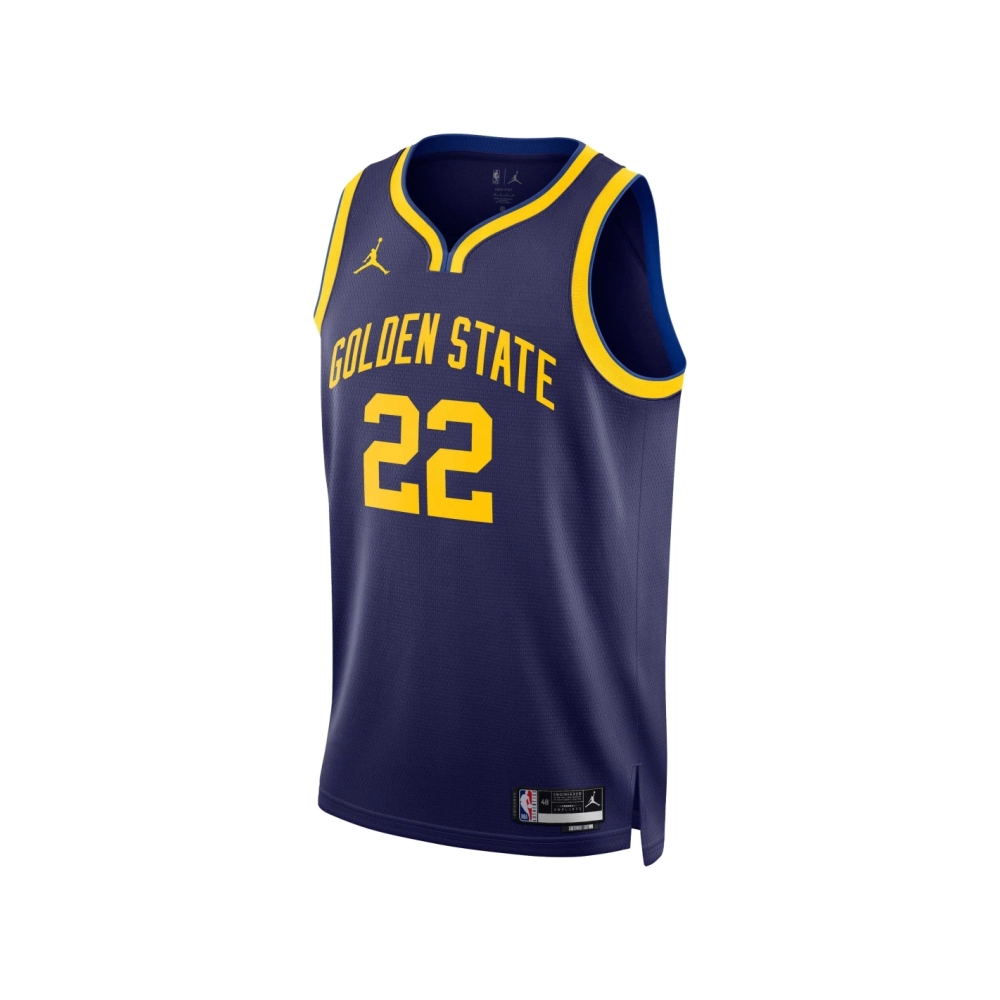 Unisex Golden State Warriors Andrew Wiggins Navy Swingman Jersey - Statement Edition,Golden State Warriors,NBA,JERSEY with free 