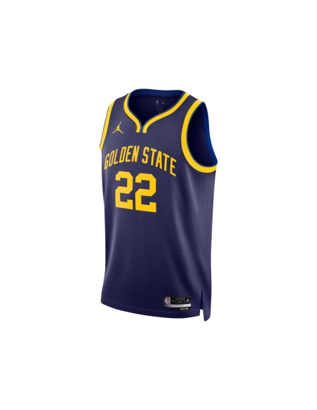 Unisex Golden State Warriors Andrew Wiggins Navy Swingman Jersey - Statement Edition,Golden State Warriors,NBA,JERSEY with free 