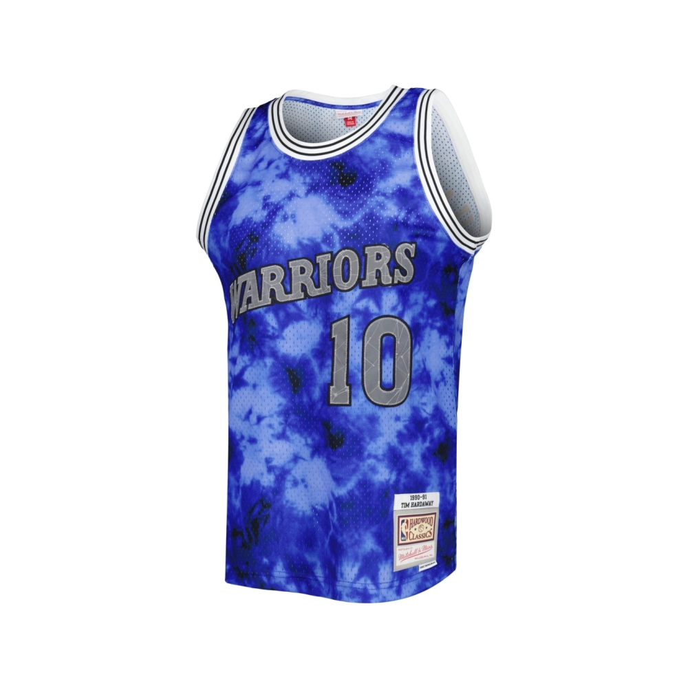 Mens Golden State Warriors Tim Hardaway Blue 1990 91 Galaxy Swingman Jersey,Golden State Warriors,NBA,JERSEY with free shipping