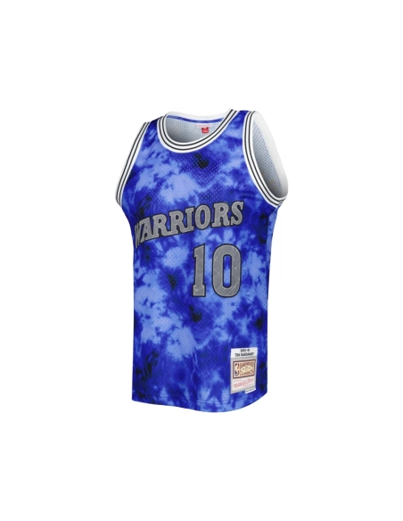 Mens Golden State Warriors Tim Hardaway Blue 1990 91 Galaxy Swingman Jersey,Golden State Warriors,NBA,JERSEY with free shipping