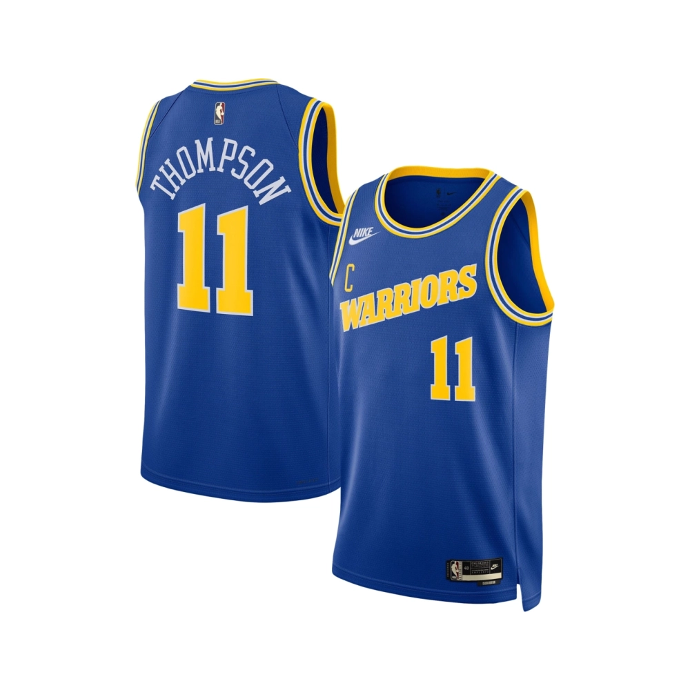 Mens Golden State Warriors Klay Thompson Blue Swingman Jersey - Classic Edition,Golden State Warriors,NBA,JERSEY with free shipp