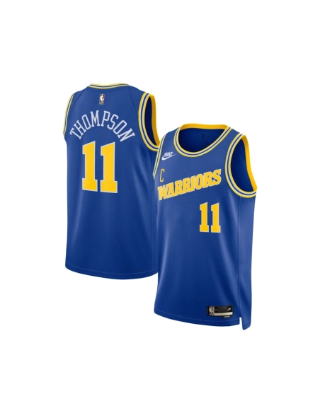 Mens Golden State Warriors Klay Thompson Blue Swingman Jersey - Classic Edition,Golden State Warriors,NBA,JERSEY with free shipp