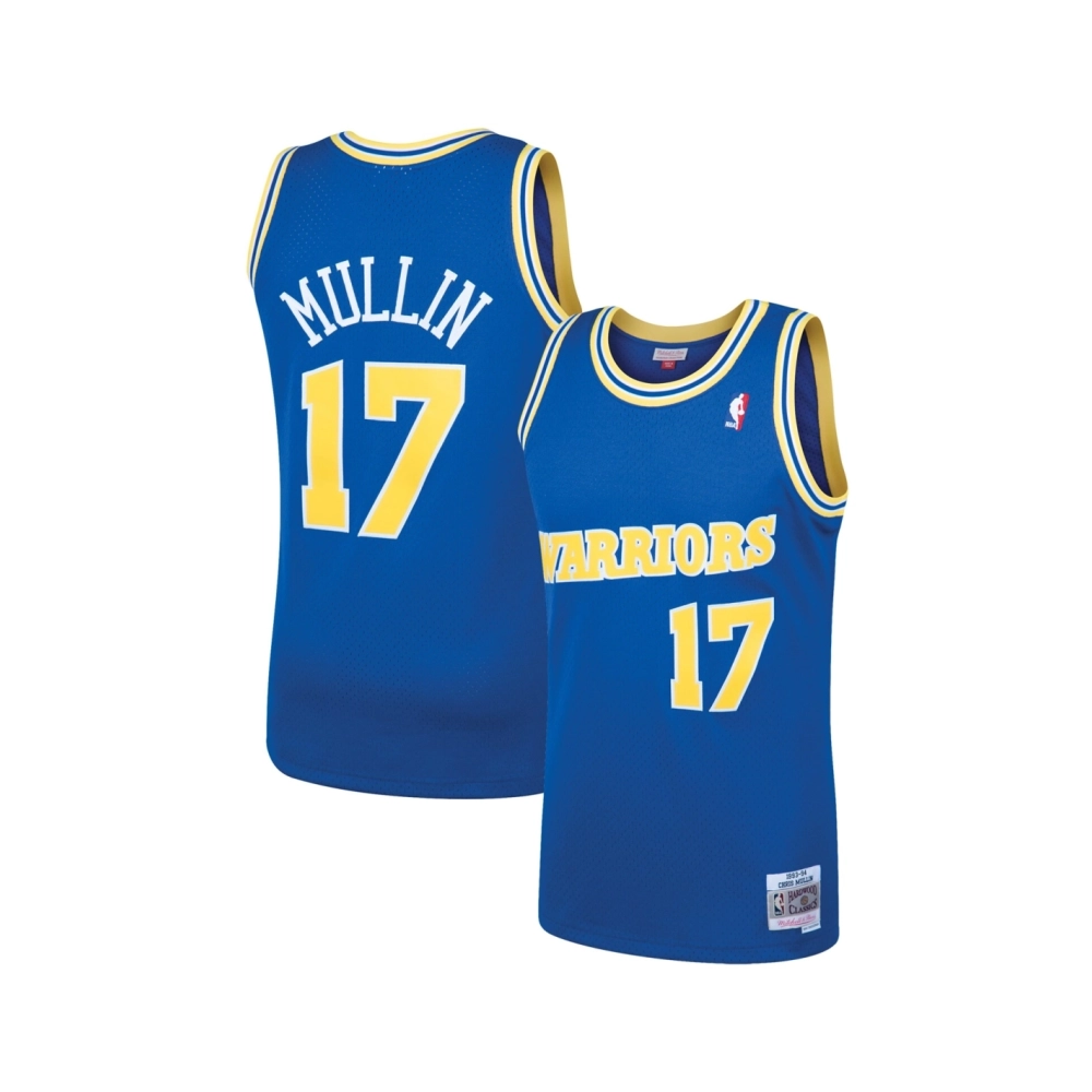 Mens Golden State Warriors Chris Mullin Royal 1993 94 Hardwood Classics Swingman Jersey,Golden State Warriors,NBA,JERSEY with fr
