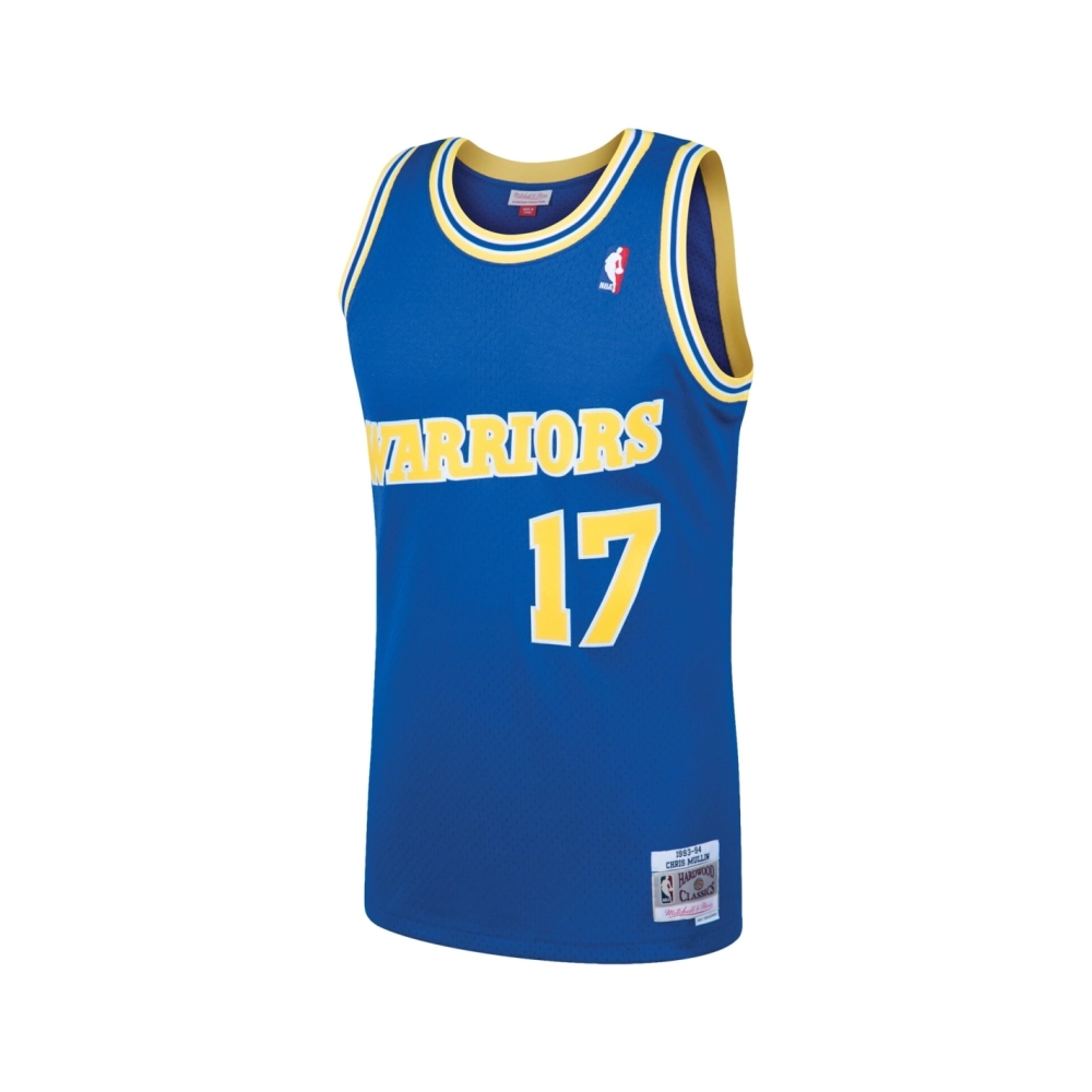 Mens Golden State Warriors Chris Mullin Royal 1993 94 Hardwood Classics Swingman Jersey,Golden State Warriors,NBA,JERSEY with fr