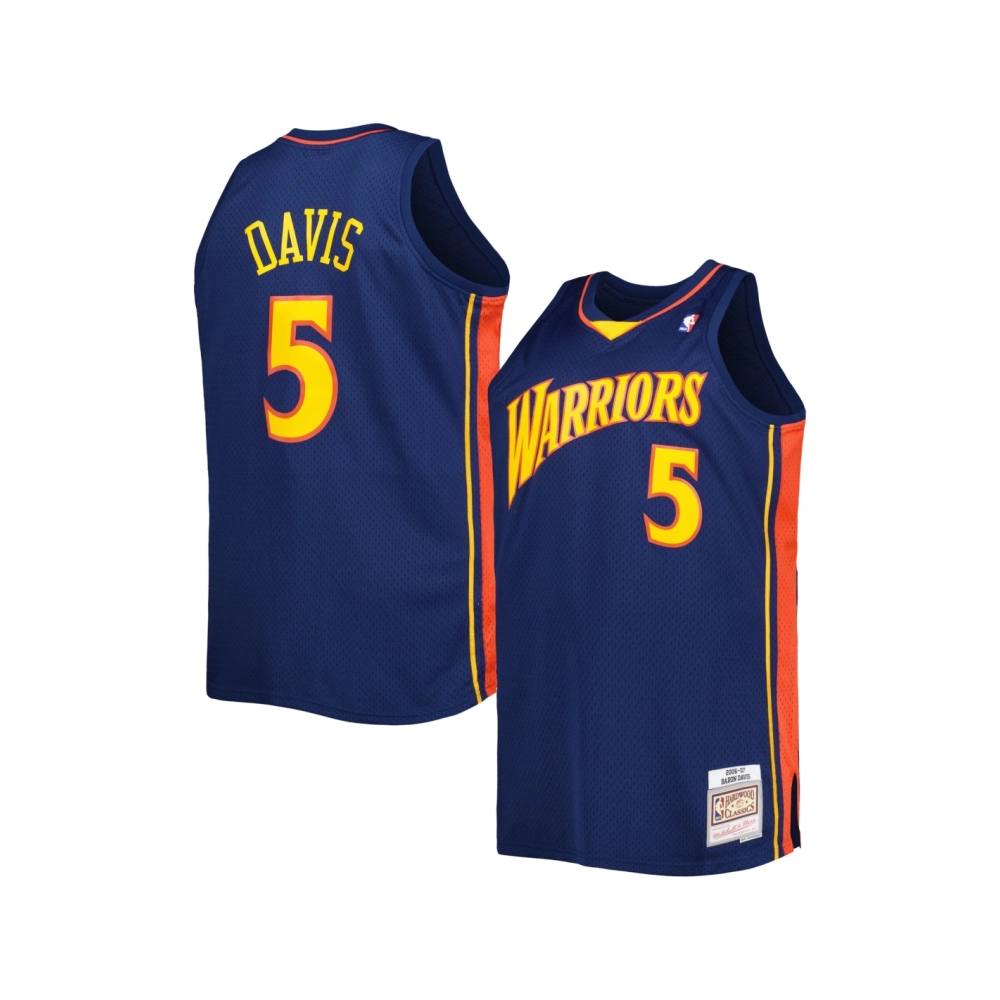 Mens Golden State Warriors Baron Davis Navy Big Tall Hardwood Classics 2006 07 Swingman Jersey,Golden State Warriors,NBA,JERSEY 