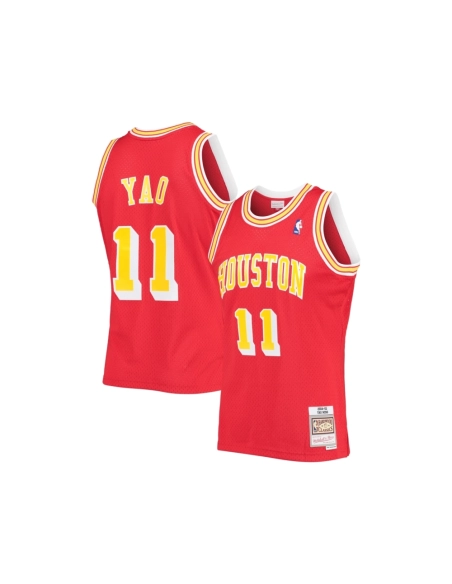 Mens Houston Rockets Yao Ming Red 2004 05 Hardwood Classics Swingman Jersey,Houston Rockets,NBA,JERSEY with free shipping