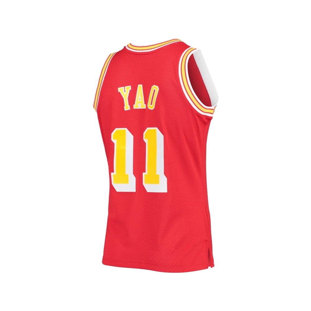 Mens Houston Rockets Yao Ming Red 2004 05 Hardwood Classics Swingman Jersey,Houston Rockets,NBA,JERSEY with free shipping