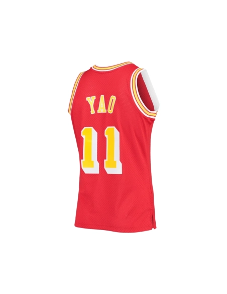 Mens Houston Rockets Yao Ming Red 2004 05 Hardwood Classics Swingman Jersey,Houston Rockets,NBA,JERSEY with free shipping