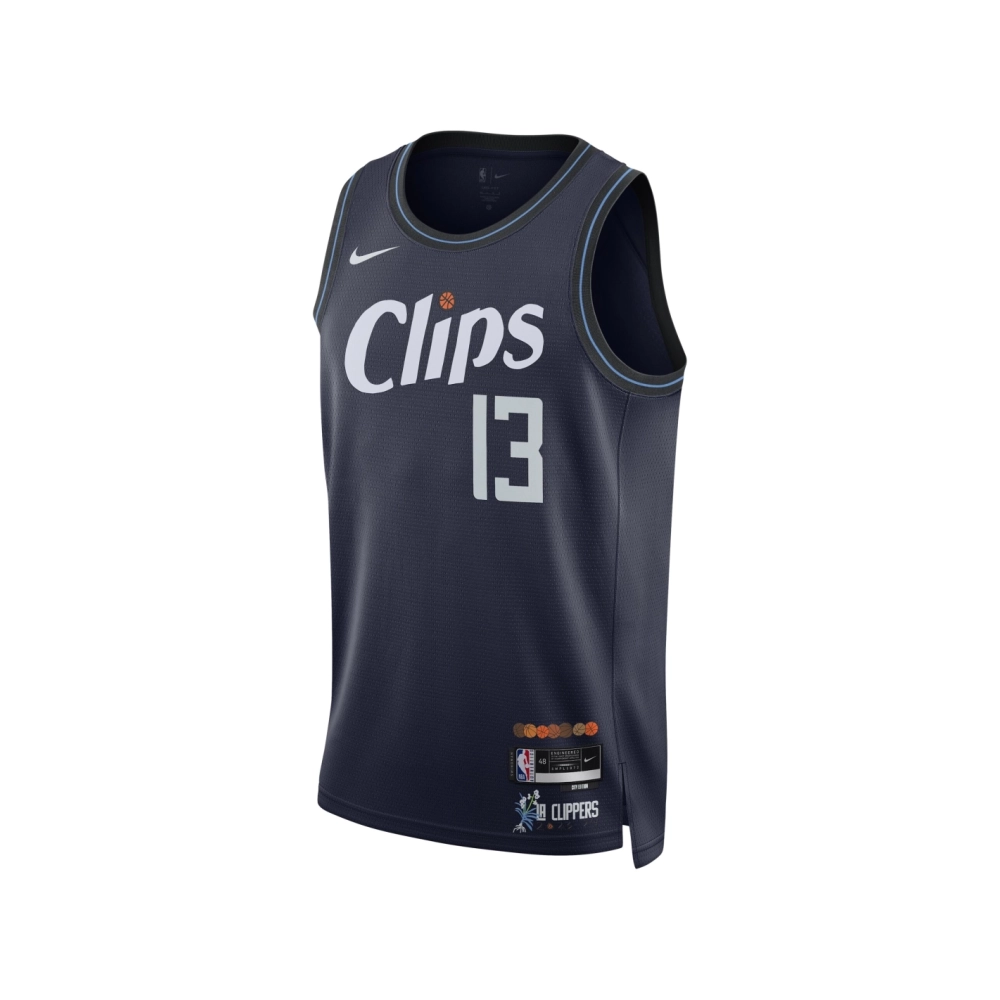Unisex LA Clippers Paul George Navy 2023 24 Swingman Jersey - City Edition,LA Clippers,NBA,JERSEY with free shipping
