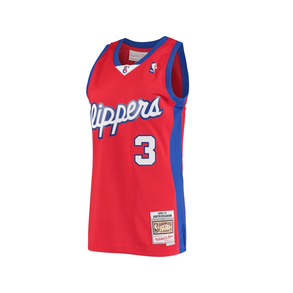 Mens LA Clippers Quentin Richardson Red 2000 01 Hardwood Classics Swingman Jersey,LA Clippers,NBA,JERSEY with free shipping