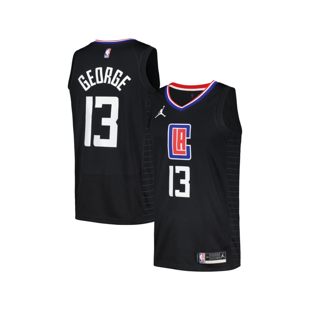 Mens LA Clippers Paul George Black Swingman Jersey - Statement Edition,LA Clippers,NBA,JERSEY with free shipping