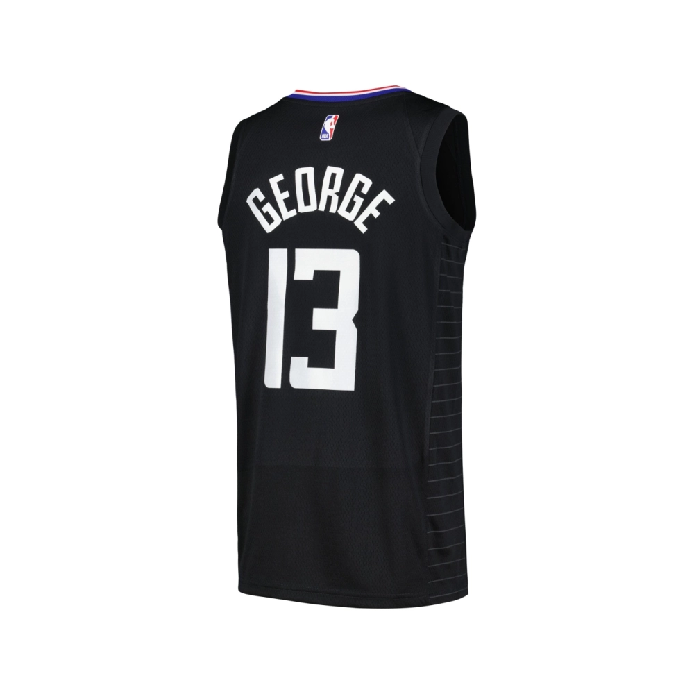 Mens LA Clippers Paul George Black Swingman Jersey - Statement Edition,LA Clippers,NBA,JERSEY with free shipping