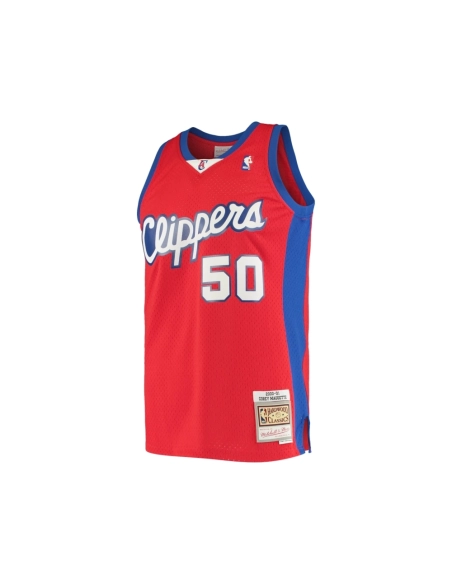 Mens LA Clippers Corey Maggette Red 2001 02 Hardwood Classics Swingman Jersey,LA Clippers,NBA,JERSEY with free shipping