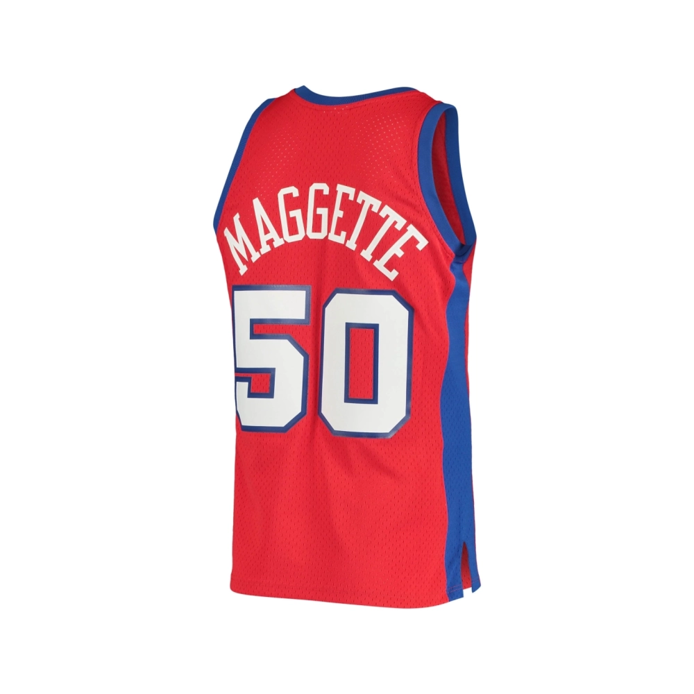 Mens LA Clippers Corey Maggette Red 2001 02 Hardwood Classics Swingman Jersey,LA Clippers,NBA,JERSEY with free shipping