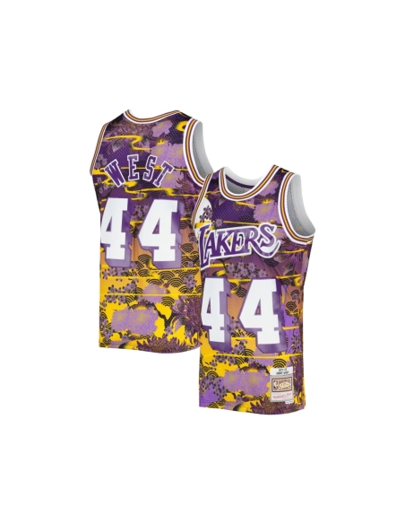 Mens Los Angeles Lakers Jerry West Purple 1971 72 Hardwood Classics Lunar New Year Swingman Jersey,Los Angeles Lakers,NBA,JERSEY