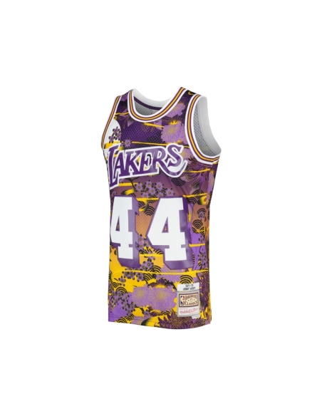 Mens Los Angeles Lakers Jerry West Purple 1971 72 Hardwood Classics Lunar New Year Swingman Jersey,Los Angeles Lakers,NBA,JERSEY